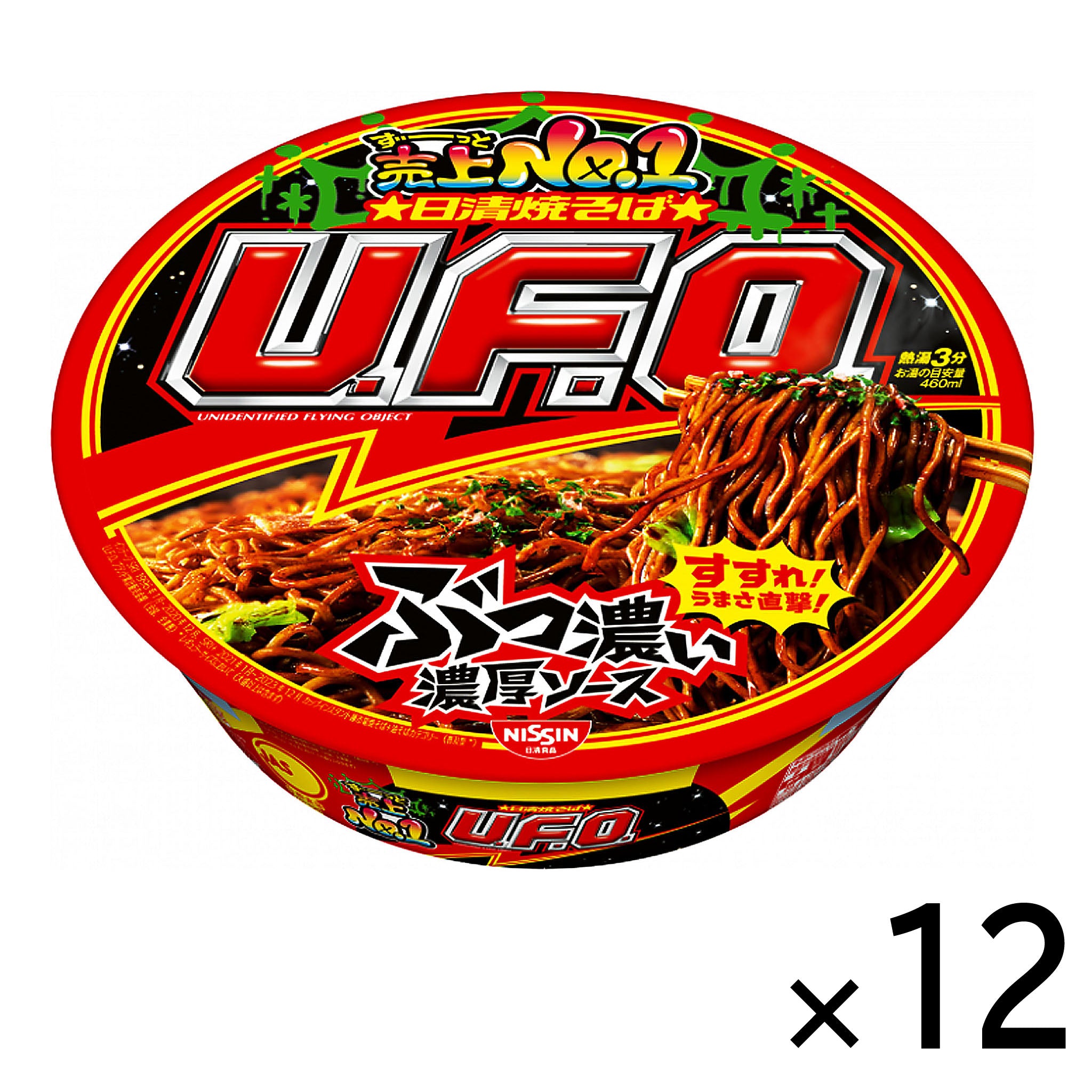 Nissin Yakisoba UFO【12 Set】